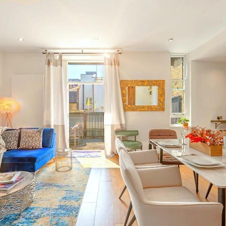 Designer Victorian Flat With Huge Terrace Apartment London Ngoại thất bức ảnh