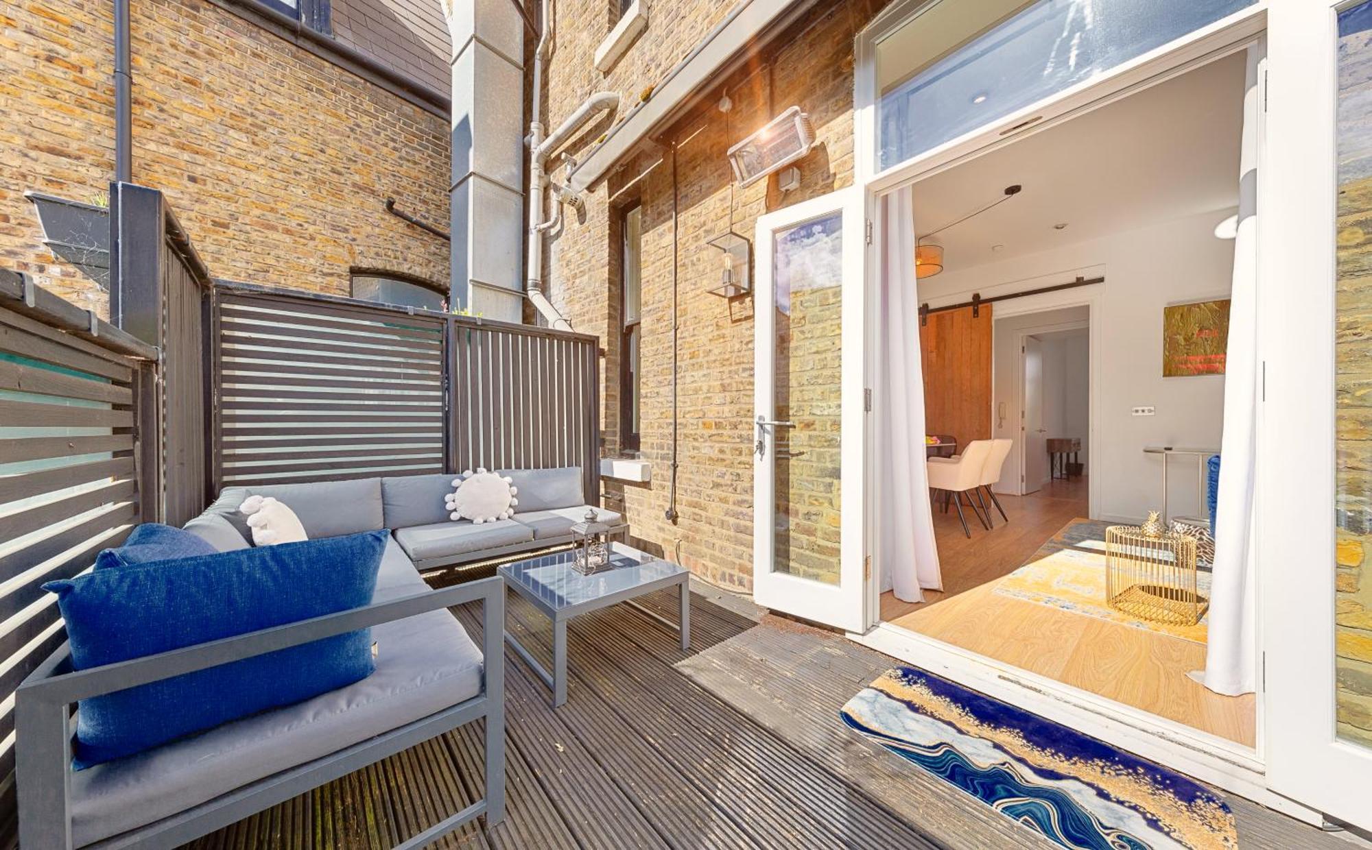Designer Victorian Flat With Large Terrace Apartment London Ngoại thất bức ảnh