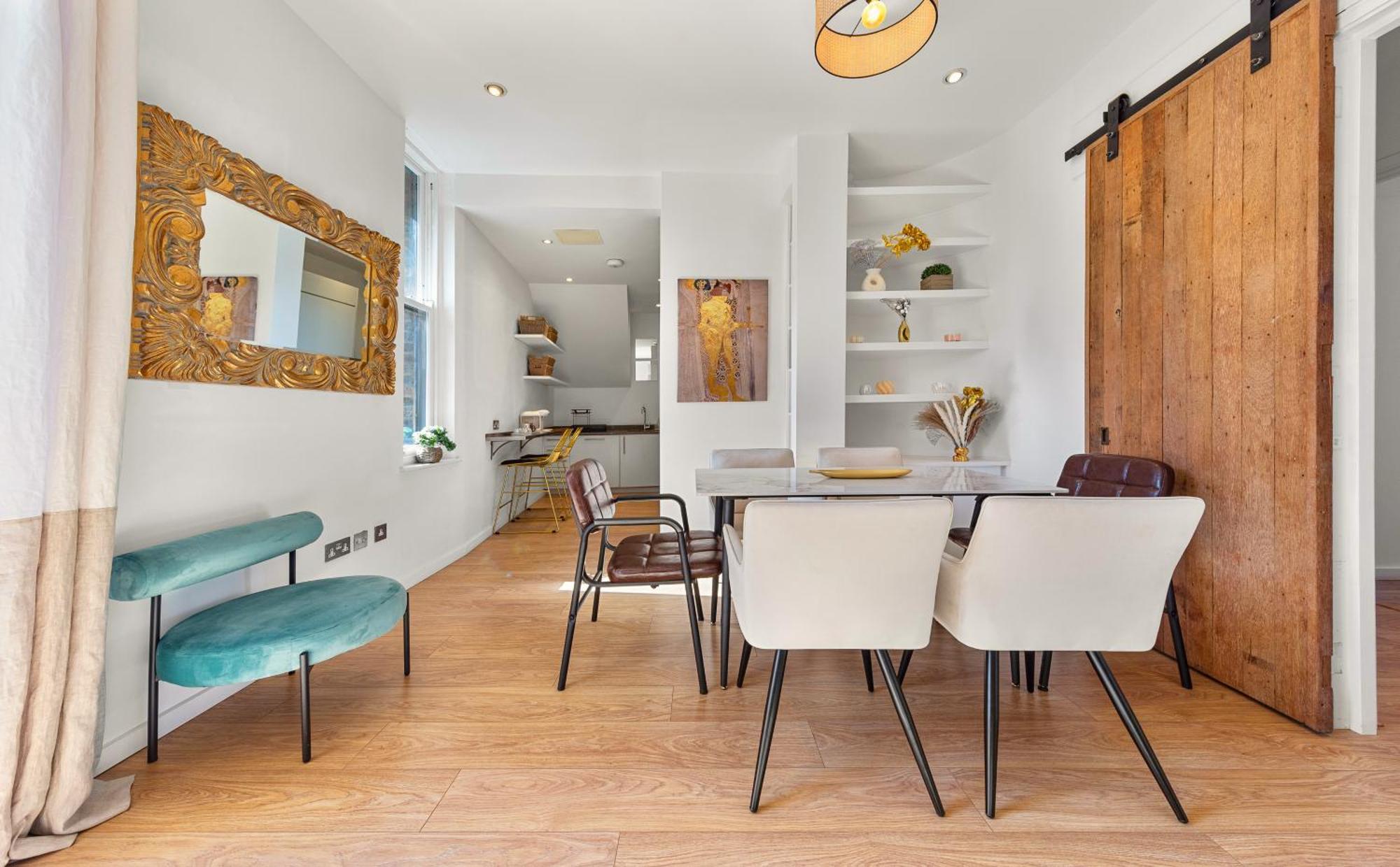 Designer Victorian Flat With Large Terrace Apartment London Ngoại thất bức ảnh