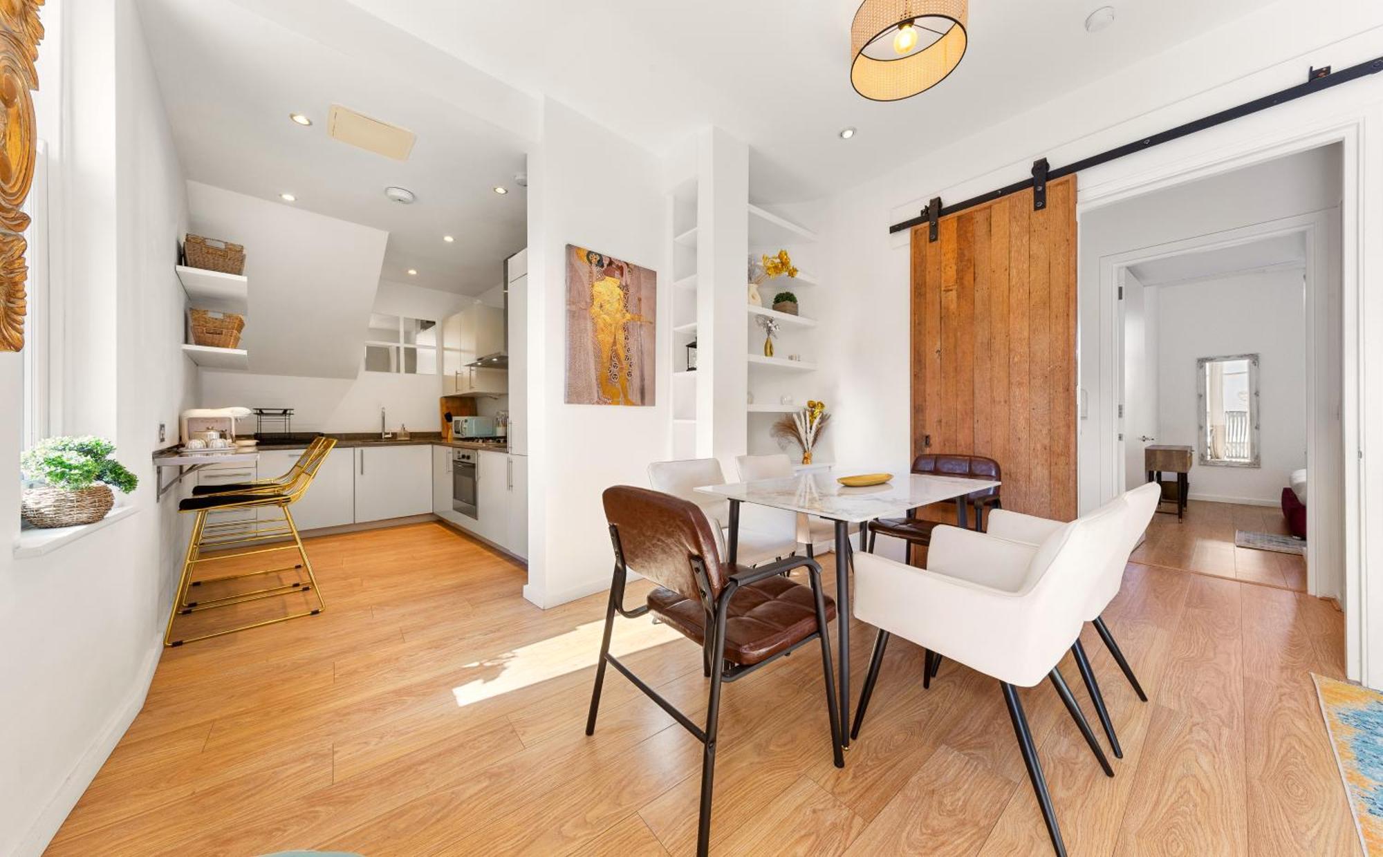 Designer Victorian Flat With Large Terrace Apartment London Ngoại thất bức ảnh